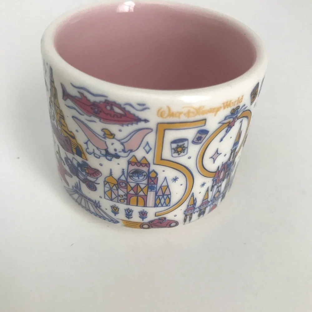 Starbucks Disney Parks 50th Magic Kingdom Been There Mug Ornament NWT - Picture 10 of 15